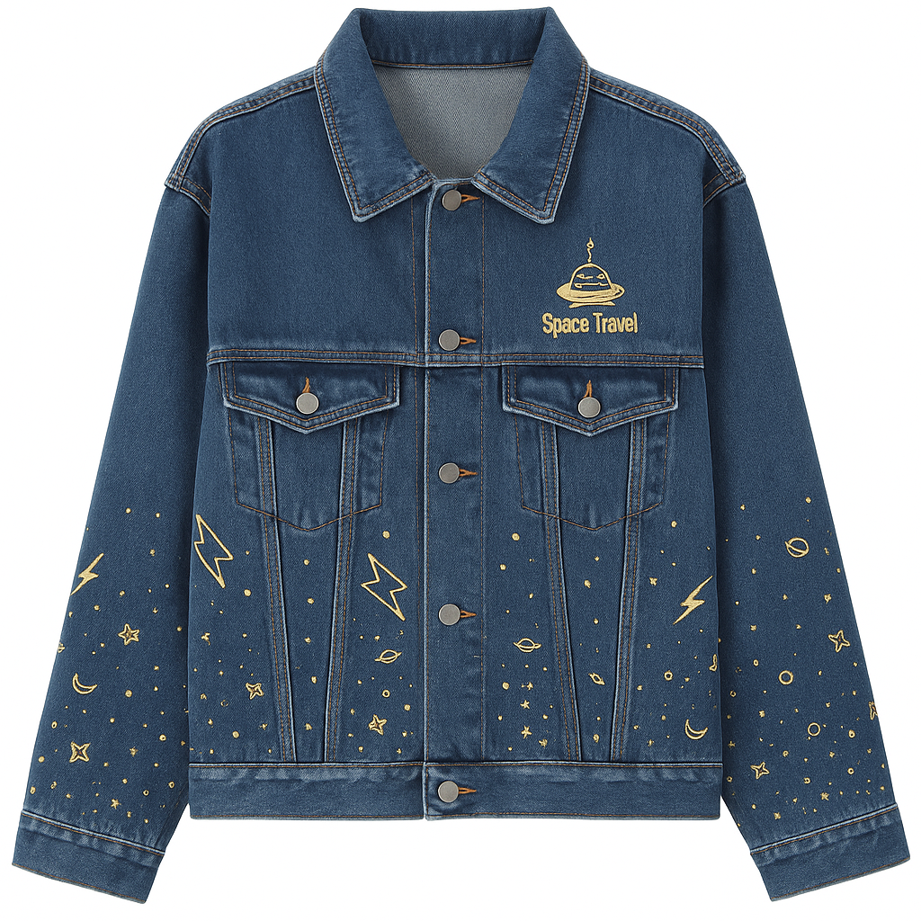 Poshaak Core Blue Denim Jacket