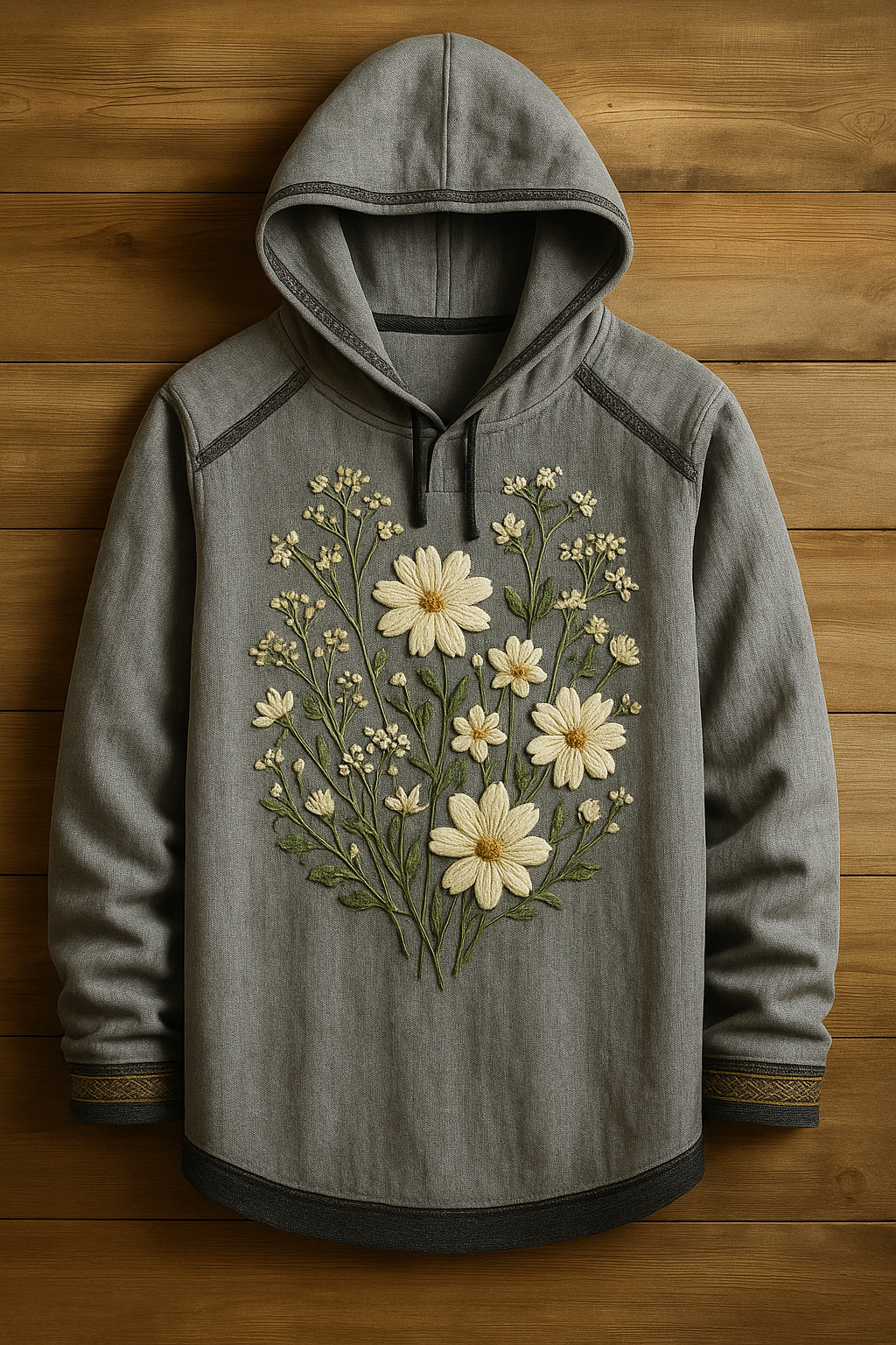Poshaak Floral Hoodie
