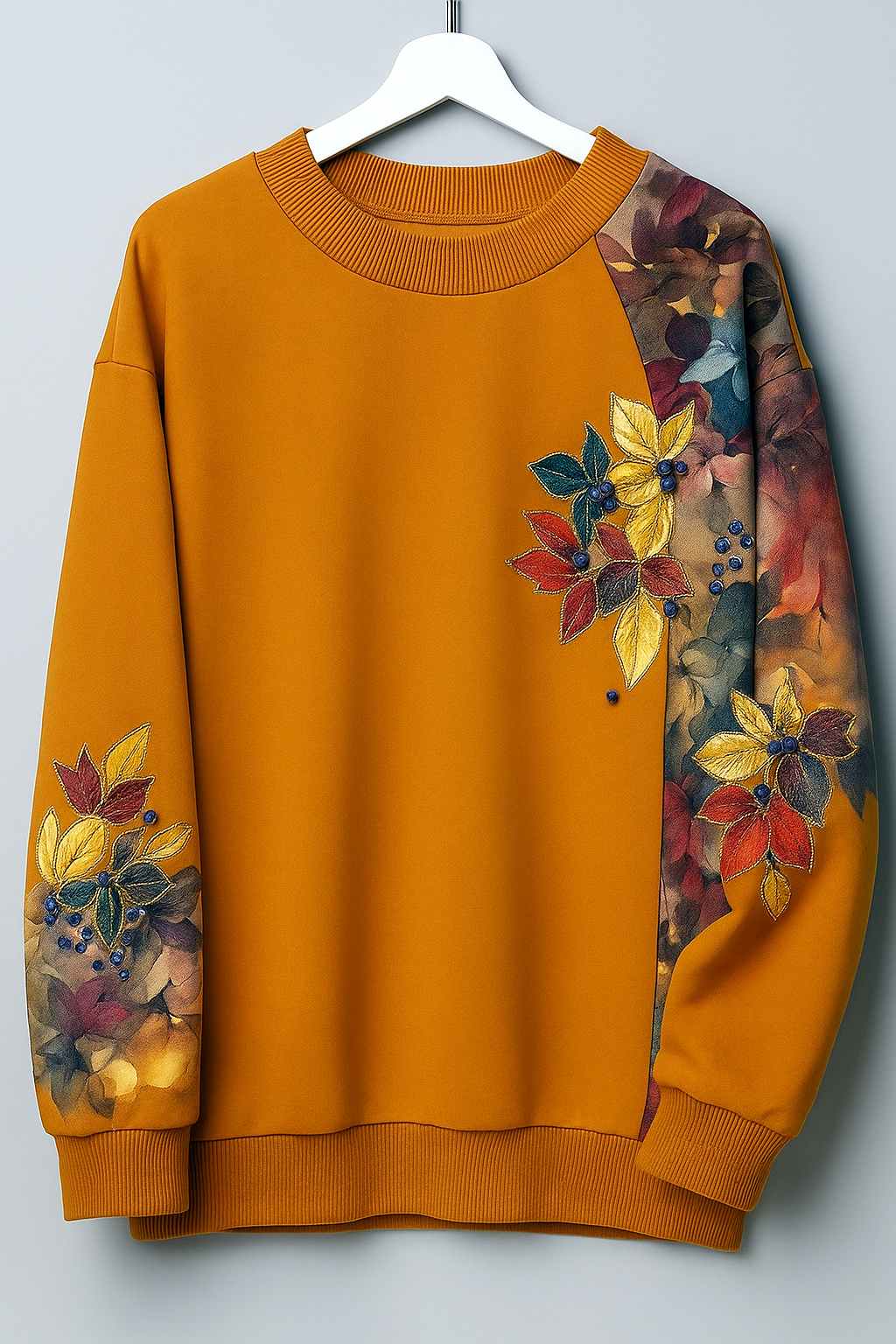 Poshaak PlainSight Embroidery Sweatshirt