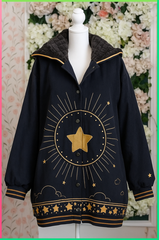 Poshaak Heritage Hue Denim Hoodie