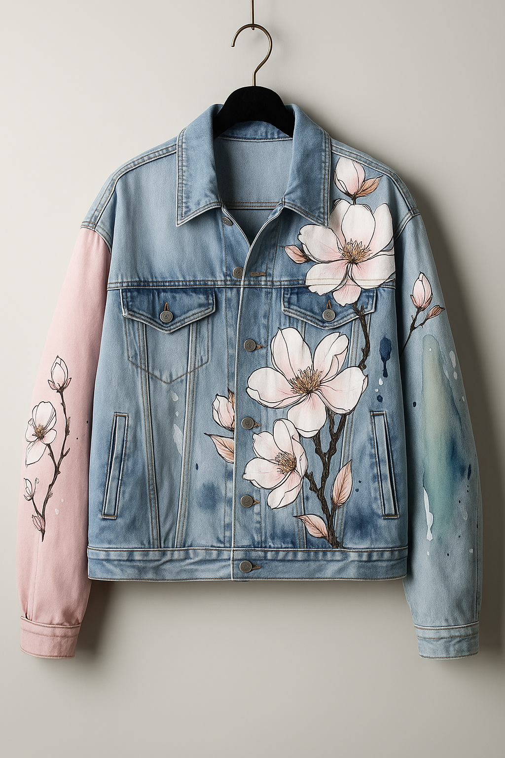 Poshaak Rebel Stitch Denim Jacket