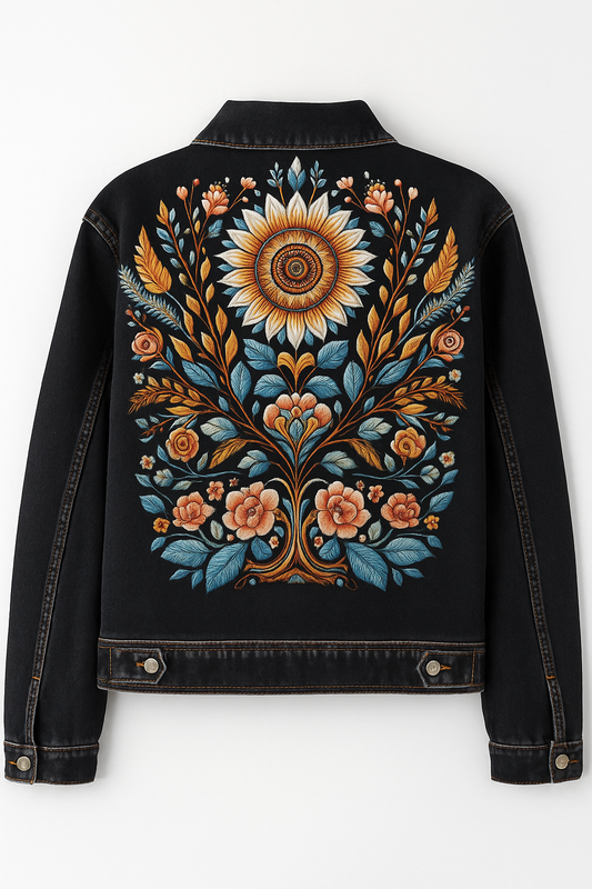 Poshaak Urban Fade Denim Jacket