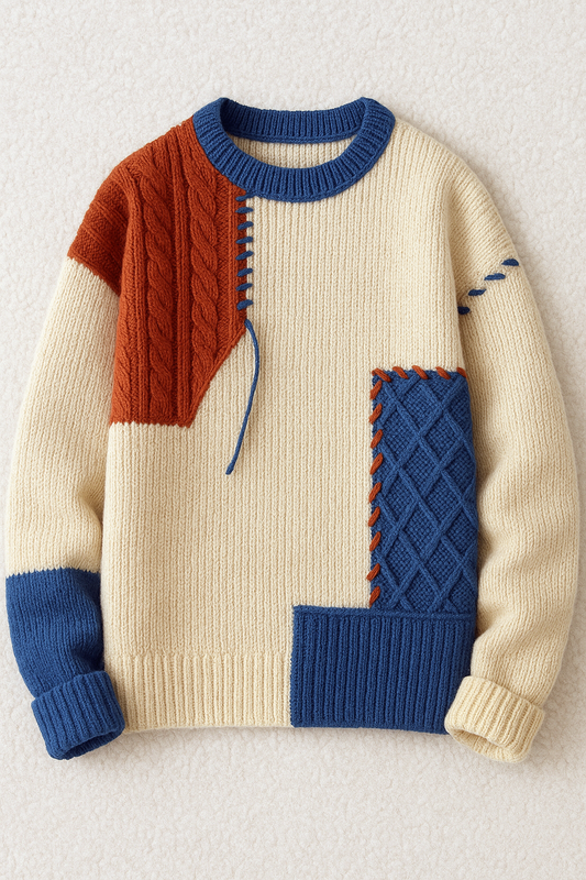 Poshaak Stitchline Sweater