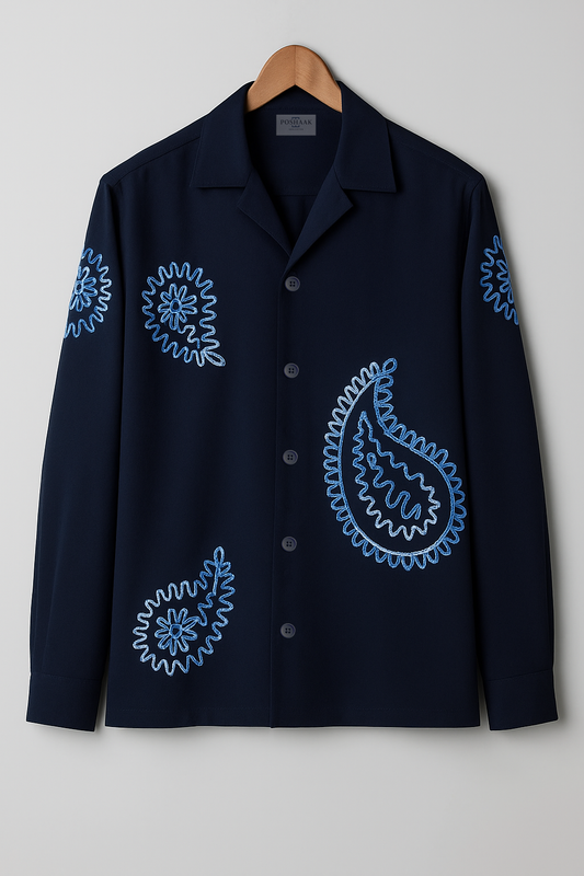 Premium Designer Shirt Blue